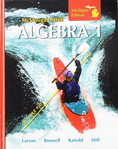 Stock image for McDougal Littell Algebra 1: Student Edition 2008 for sale by ThriftBooks-Atlanta