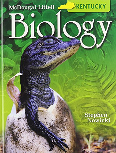 Imagen de archivo de McDougal Littell Biology Kentucky: Student Edition Grades 9-12 2008 a la venta por HPB-Red