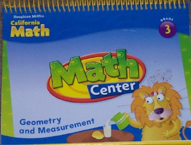 Stock image for Houghton Mifflin Mathmatics California: Cntr Geo And Meas L 3 09 for sale by Hawking Books