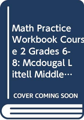 Stock image for McDougal Littell Middle School Math California: Spanish Practice Workbook Course 2 for sale by ThriftBooks-Atlanta