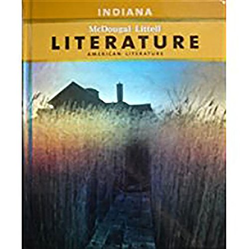 Imagen de archivo de McDougal American Literature, Indiana Edition a la venta por Allied Book Company Inc.