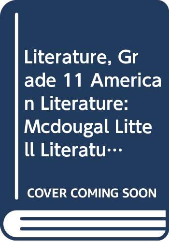 Imagen de archivo de McDougal Littell Literature: Student Edition American Literature 2009 a la venta por ThriftBooks-Dallas
