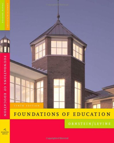 Imagen de archivo de Foundations of Education a la venta por Better World Books