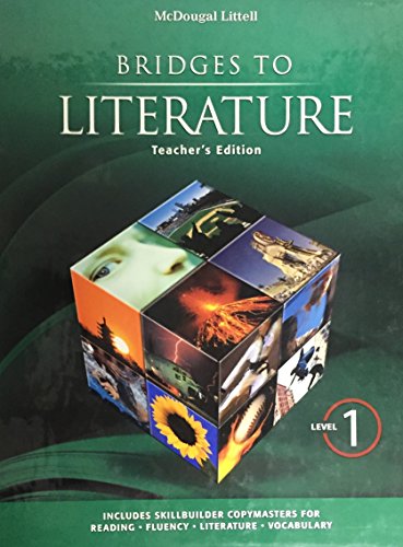 Imagen de archivo de McDougal Littell: Bridges to Literature Level I (Teacher's Edition) a la venta por HPB-Red