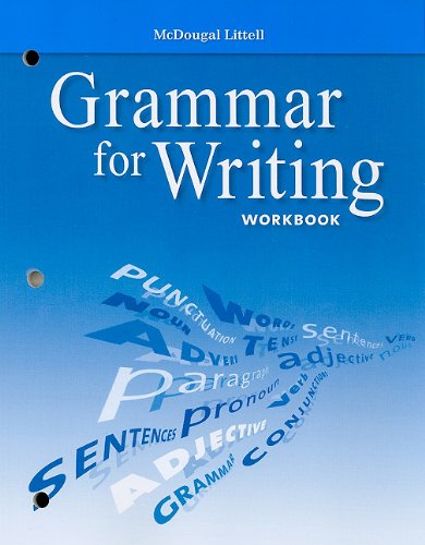 Beispielbild fr Grammar for Writing: Grade 10 (McDougal Littell Literature) zum Verkauf von BooksRun