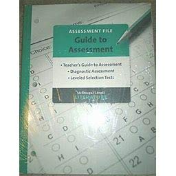 Beispielbild fr McDougal Littell Literature, Grade 8: Assessment File - Unit and Benchmark Tests zum Verkauf von Booksavers of MD