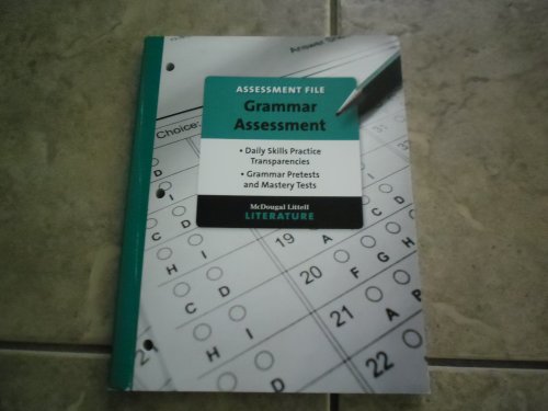 Beispielbild fr Assessment File,Grammar Assessment 8 zum Verkauf von Allied Book Company Inc.