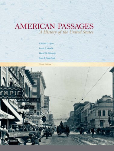 Beispielbild fr American Passages: A History of the United States zum Verkauf von Wonder Book