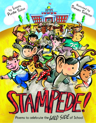 Beispielbild fr Stampede! : Poems to Celebrate the Wild Side of School zum Verkauf von Better World Books
