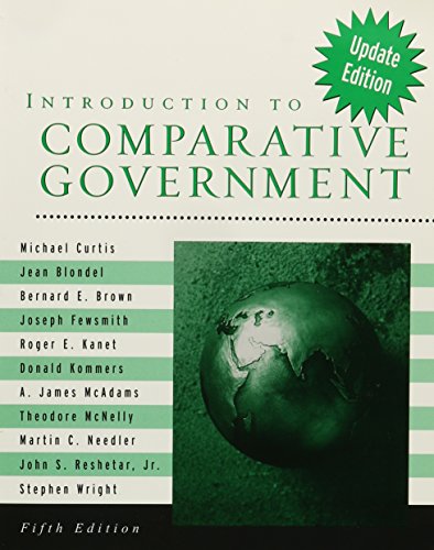 Stock image for Introduction to Comparative Government, Update for sale by The Book Spot