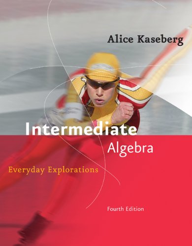 9780618918805: Intermediate Algebra: Everyday Explorations