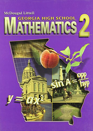 McDougal Littlel Mathematics 2 Georgia: Student Edition Mathematics 2 2008 (9780618920211) by MCDOUGAL LITTEL