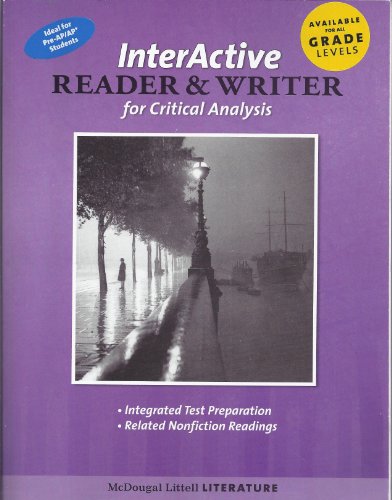 Imagen de archivo de InterActive Reader&Writer Grade 12 a la venta por Better World Books