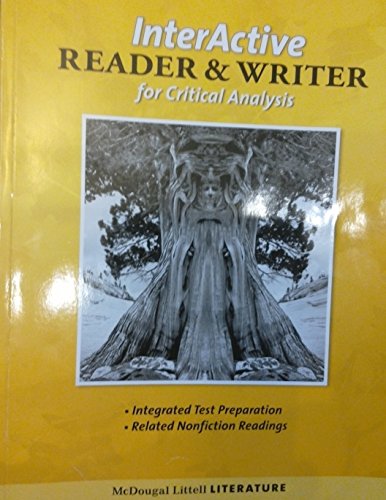 9780618921201: InterActive Reader & Writer For Critical Analysis Grade 6