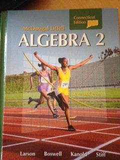 9780618923465: Algebra 2, Grades 9-12: McDougal Littell High School Math Connecticut (Larson Algebra & Geom)