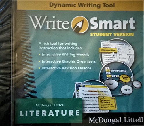 Stock image for McDougal Littell Literature: Writesmart CD-ROM Student's Edition Grade 8 for sale by SecondSale