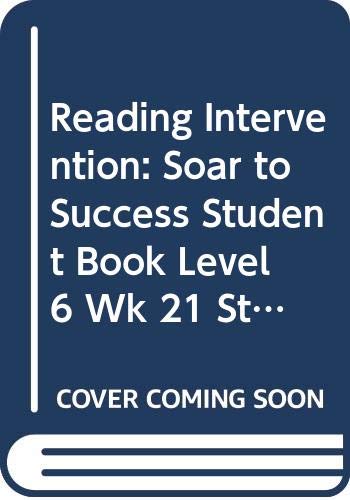 Imagen de archivo de Houghton Mifflin Reading Intervention : Soar to Success Student Book Level 6 Wk 21 Storms a la venta por Better World Books