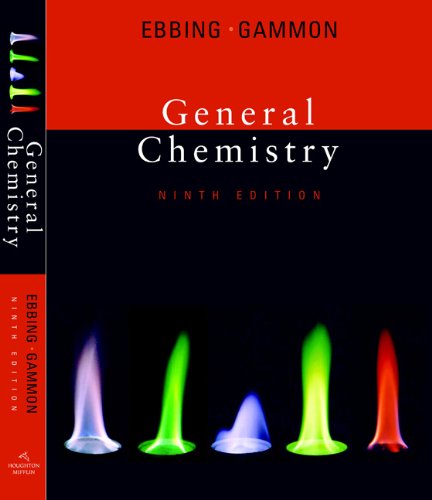 Beispielbild fr Study Guide for Ebbing/Gammon?s General Chemistry, 9th zum Verkauf von Gulf Coast Books