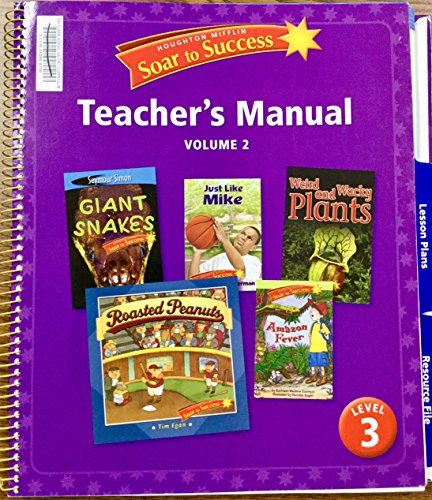 9780618949250: Soar to Success Teacher's Manual Level 3 Volume 2