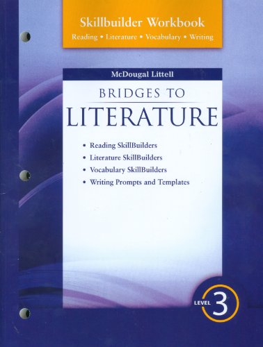 9780618953530: Bridges to Literature: Skillbuilder Workbook, Level 3