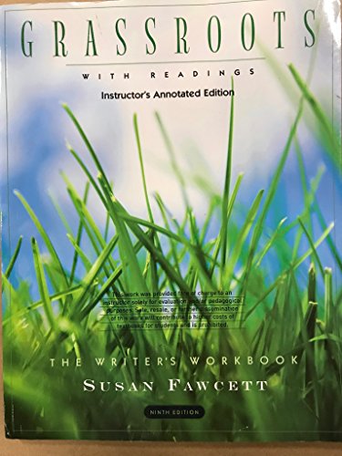 Stock image for Grassroots with Readings: The Writer's Workbook, Ninth Edition (Instructor's Annotated Edition) for sale by Book Deals