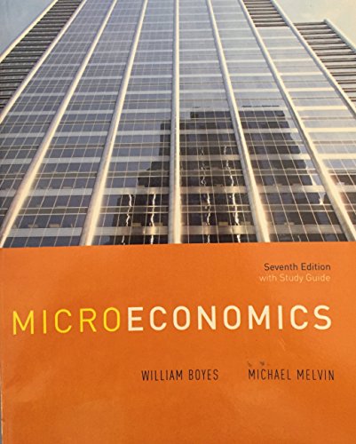Stock image for Microeconomics, 7th Edition with Study Guide for sale by a2zbooks