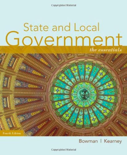 Imagen de archivo de State and Local Government: The Essentials a la venta por BooksRun