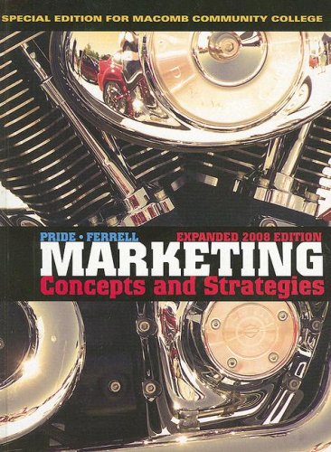9780618977956: Marketing Concepts and Strategies