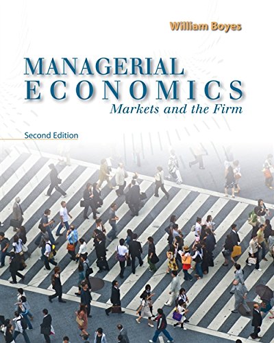 Stock image for Managerial Economics: Markets and the Firm (Upper Level Economics Titles) for sale by Orion Tech