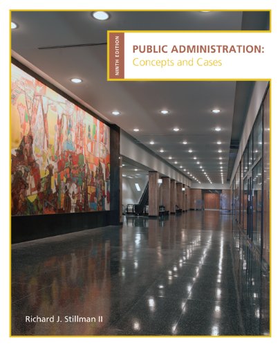 9780618993017: Public Administration : Concepts and Cases