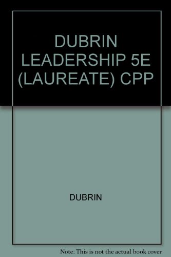 9780618997510: Leadership: Research Findings, Practice and Skills (Custom Book)