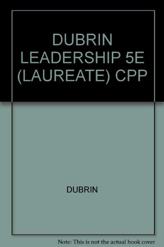 Stock image for Leadership: Research Findings, Practice and Skills (Custom Book) for sale by Wonder Book