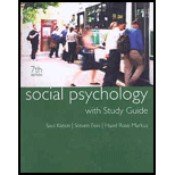 Imagen de archivo de Social Psychology with Study Guide a la venta por dsmbooks