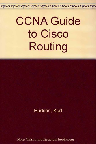 Stock image for Ccna Guide to Cisco Routing for sale by HPB-Red