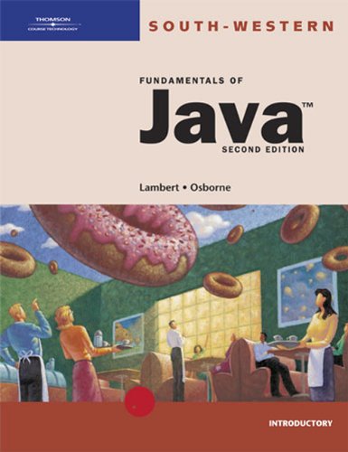 9780619059712: Fundamentals of Java: Introductory
