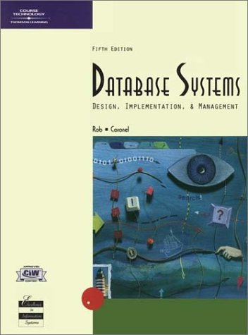 9780619062699: Database Systems: Design, Implementation and Management