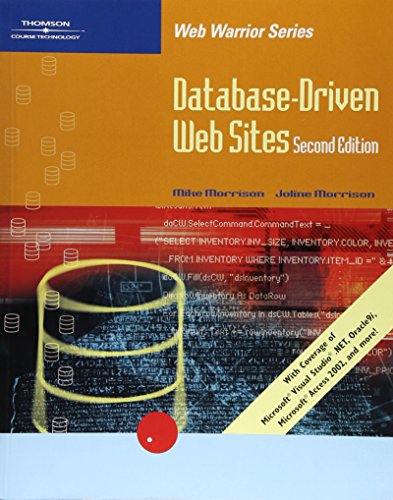 Database-Driven Web Sites (9780619064488) by Morrison, Joline; Morrison, Mike