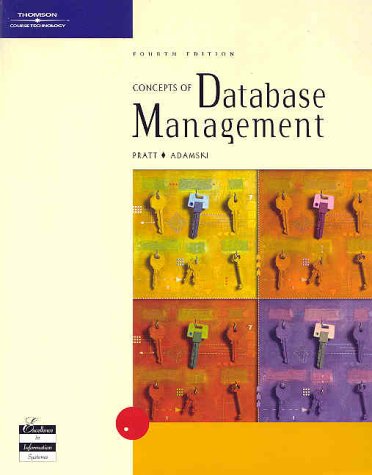 Beispielbild fr Concepts of Database Management zum Verkauf von Better World Books: West