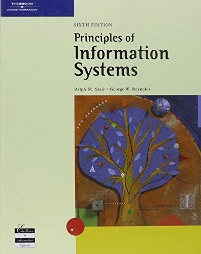9780619064891: Principles of Information Systems, Sixth Edition