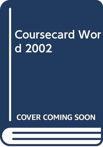 9780619075804: CourseCard:Word 2002