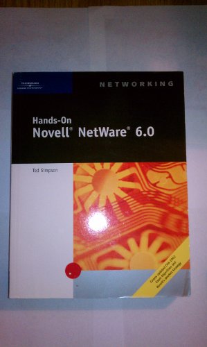 Beispielbild fr Hands-on Novell NetWare 6.0 with Projects zum Verkauf von WorldofBooks
