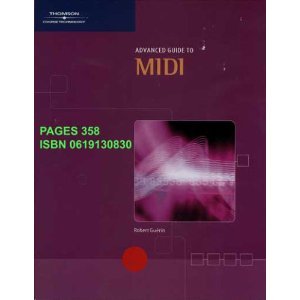 Advanced Guide to MIDI (9780619130831) by Robert Guerin