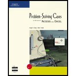 Beispielbild fr Problem Solving Cases in Microsoft Access and Excel zum Verkauf von SecondSale