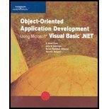Imagen de archivo de Object-Oriented Application Development Using Visual Basic. NET a la venta por Better World Books