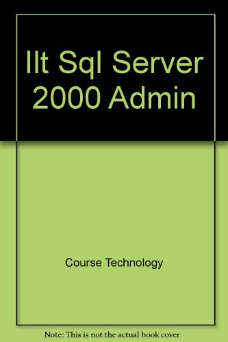 Beispielbild fr SQL Server 2000 ADMINISTRATION Volume 2, Student Manual, Microsoft * zum Verkauf von L. Michael