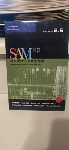 Stock image for Sam Xp Student Tutorial CD 2.5 for sale by SecondSale