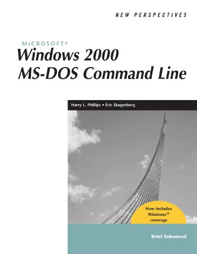 Beispielbild fr New Perspectives on Microsoft Windows 2000 MS-DOS Command Line, Brief, Windows XP Enhanced zum Verkauf von Better World Books