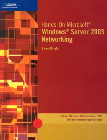 Stock image for Hands-on Microsoft Windows Server 2003 Networking for sale by Better World Books