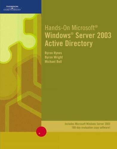 Imagen de archivo de Hands-On Microsoft Windows Server 2003 Active Directory a la venta por Better World Books