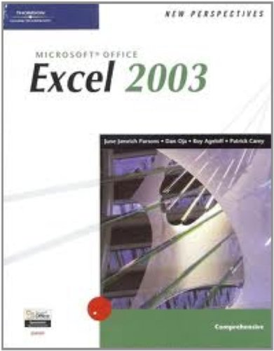 Imagen de archivo de New Perspectives on Microsoft Office Excel 2003, Comprehensive a la venta por Friends of the Brownsburg Public Library